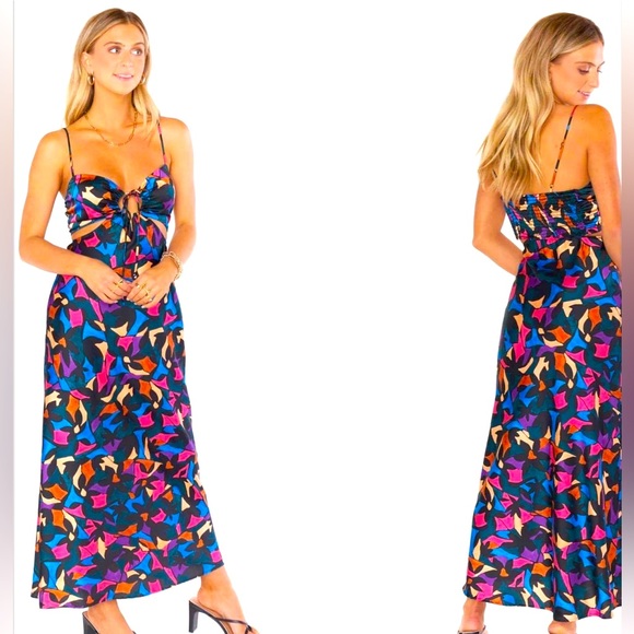 Show Me Your Me MuMu cut out geometric dress - Picture 2 of 3